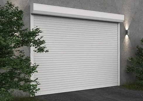Автоматические рулонные ворота для гаража серии Алютех Prestige с алюминиевым профилем AR/555N с доставкой в Сочи 