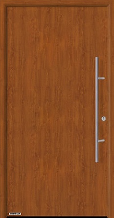 Заказать входные двери Hormann Thermo 65, Мотив 010 с декором поверхности под древесину в Сочи